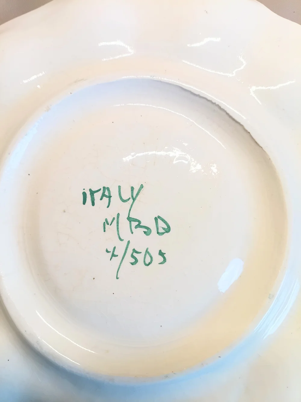 Hand-Painted Deviled Egg Platter
